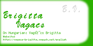 brigitta vagacs business card